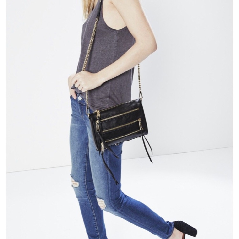 Rebecca Minkoff Mini 5 Zip Crossbody